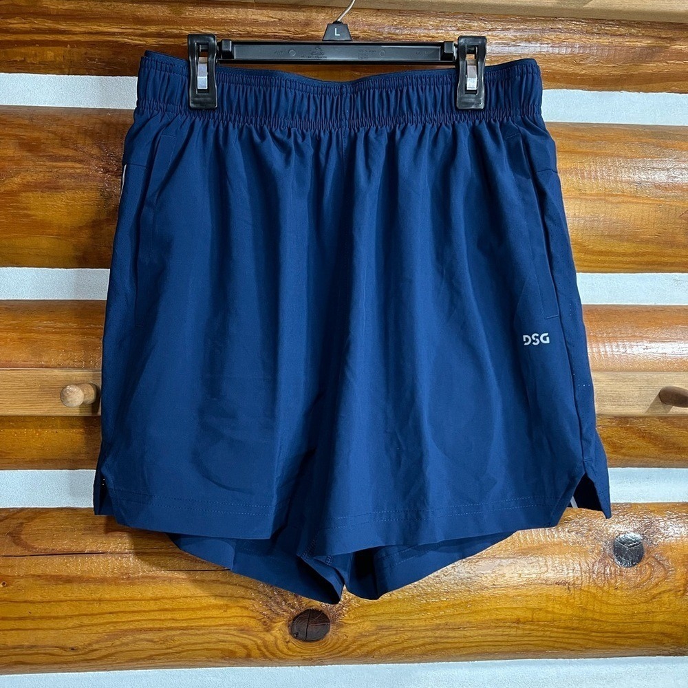 DSG Men's‎ Navy Athletic 5" stride Shorts
